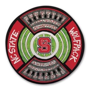 Magnolia Lane NC State Football Stadium Melamine Platter